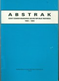 ABSTRAK SURAT EDARAN TAHUN 1982-1993 TAHUN 1998