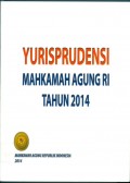 YURISPRUDENSI MAHKAMAH AGUNG  RI TAHUN 2014