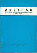 ABSTRAK SURAT PETUNJUK MAHKAMAH AGUNG RI TAHUN 1951-1981 TAHUN 1997