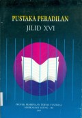 PUSTAKA PERADILAN JILID XVI TAHUN 1997