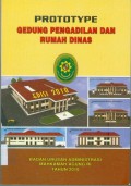 PROTOTYPE GEDUNG PENGADILAN DAN RUMAH DINAS TAHUN 2010